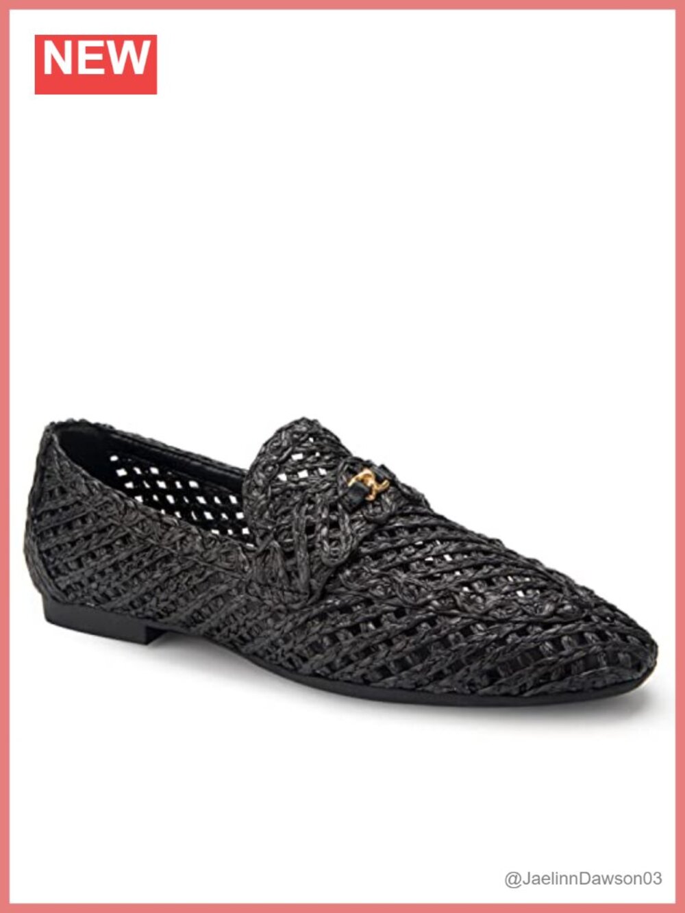 Aerosoles Women's Hour Raffia Flat Loafers Diamond Flex Outsole